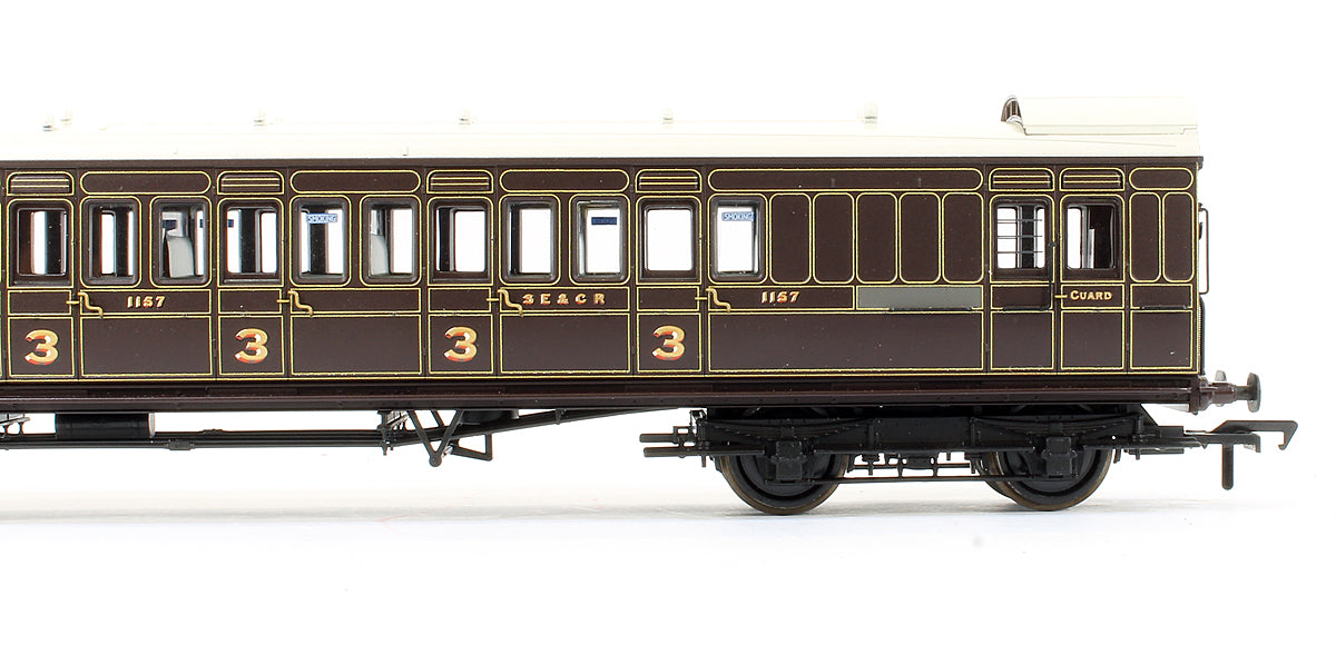 Pre-Owned SE&CR 60' Birdcage Brake Composite Lavatory Coach SE&CR Dark Lake