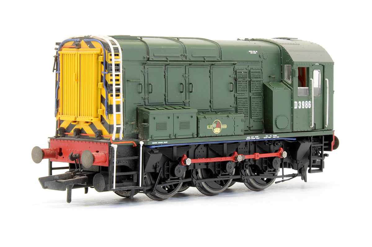 Pre-Owned Class 08 'D3986 BR Green Diesel Shunter Locomotive