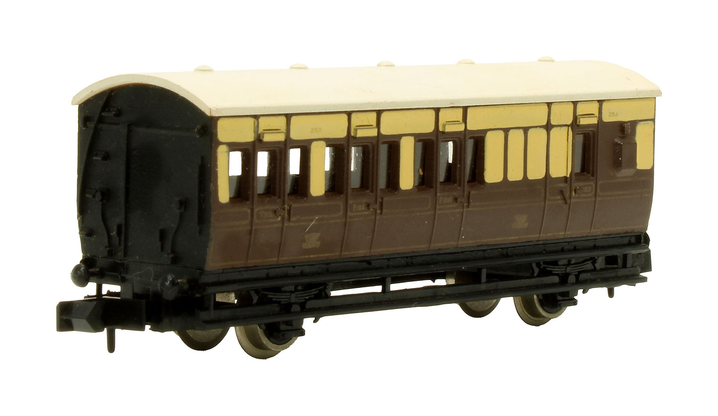 Pre-Owned 0674 GWR 4 Wheel Coach '254'