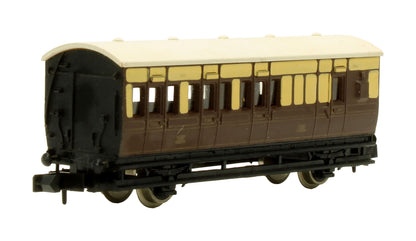 Pre-Owned 0674 GWR 4 Wheel Coach '254'