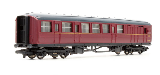 Pre-Owned BR Maroon (Ex-LNER) Brake Composite Coach 'E10076E'
