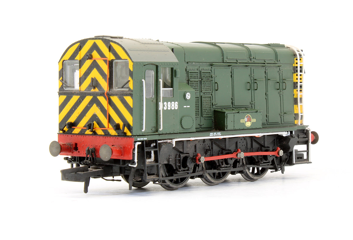Pre-Owned Class 08 'D3986 BR Green Diesel Shunter Locomotive