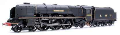 R3597 Coronation Class 4-6-2 'Duchess of Hamilton' LMS Black No.46229 Steam Locomotive (Edition 2)