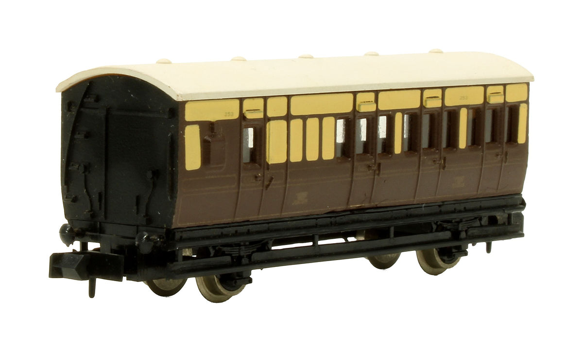 Pre-Owned 0674 GWR 4 Wheel Coach '254'
