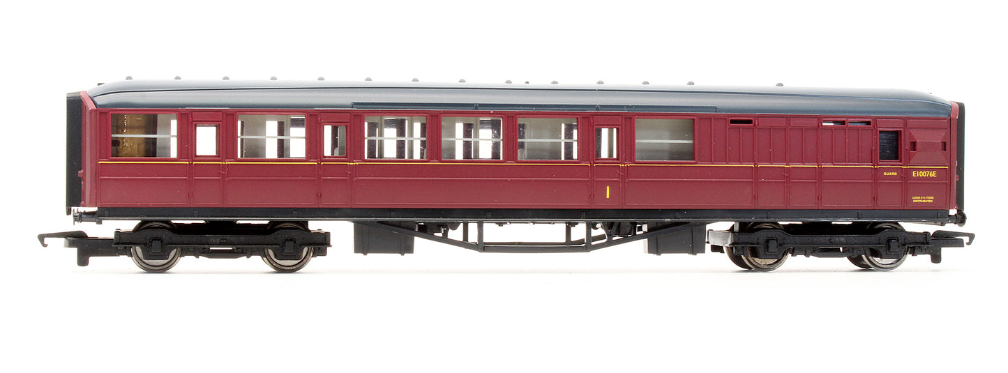 Pre-Owned BR Maroon (Ex-LNER) Brake Composite Coach 'E10076E'