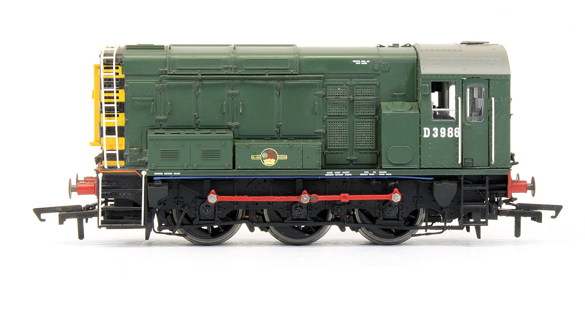 Pre-Owned Class 08 'D3986 BR Green Diesel Shunter Locomotive