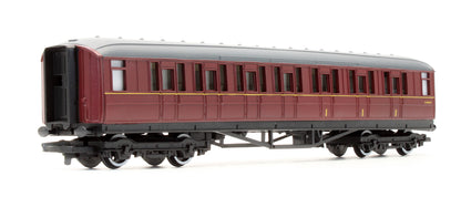 Pre-Owned BR Maroon (Ex-LNER) Composite Coach 'E11002E'