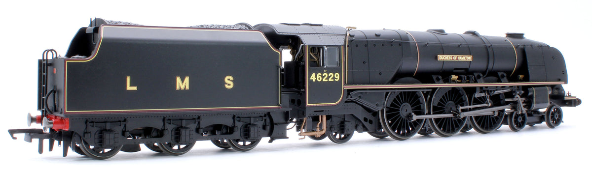 R3597 Coronation Class 4-6-2 'Duchess of Hamilton' LMS Black No.46229 Steam Locomotive (Edition 2)