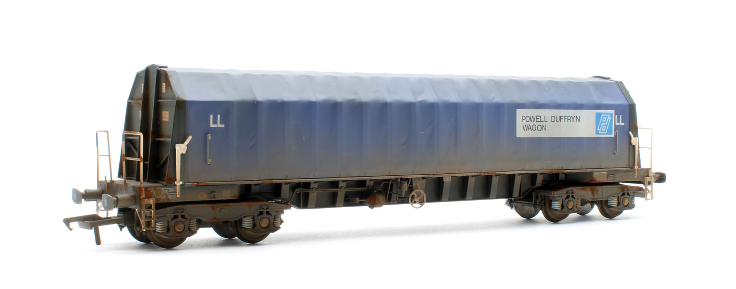 PXA01 TP(C)W Set of 3 PXA Steel Coil Carrier PD Blue with LL Lettering No.3041/3051/3057 - Weathered