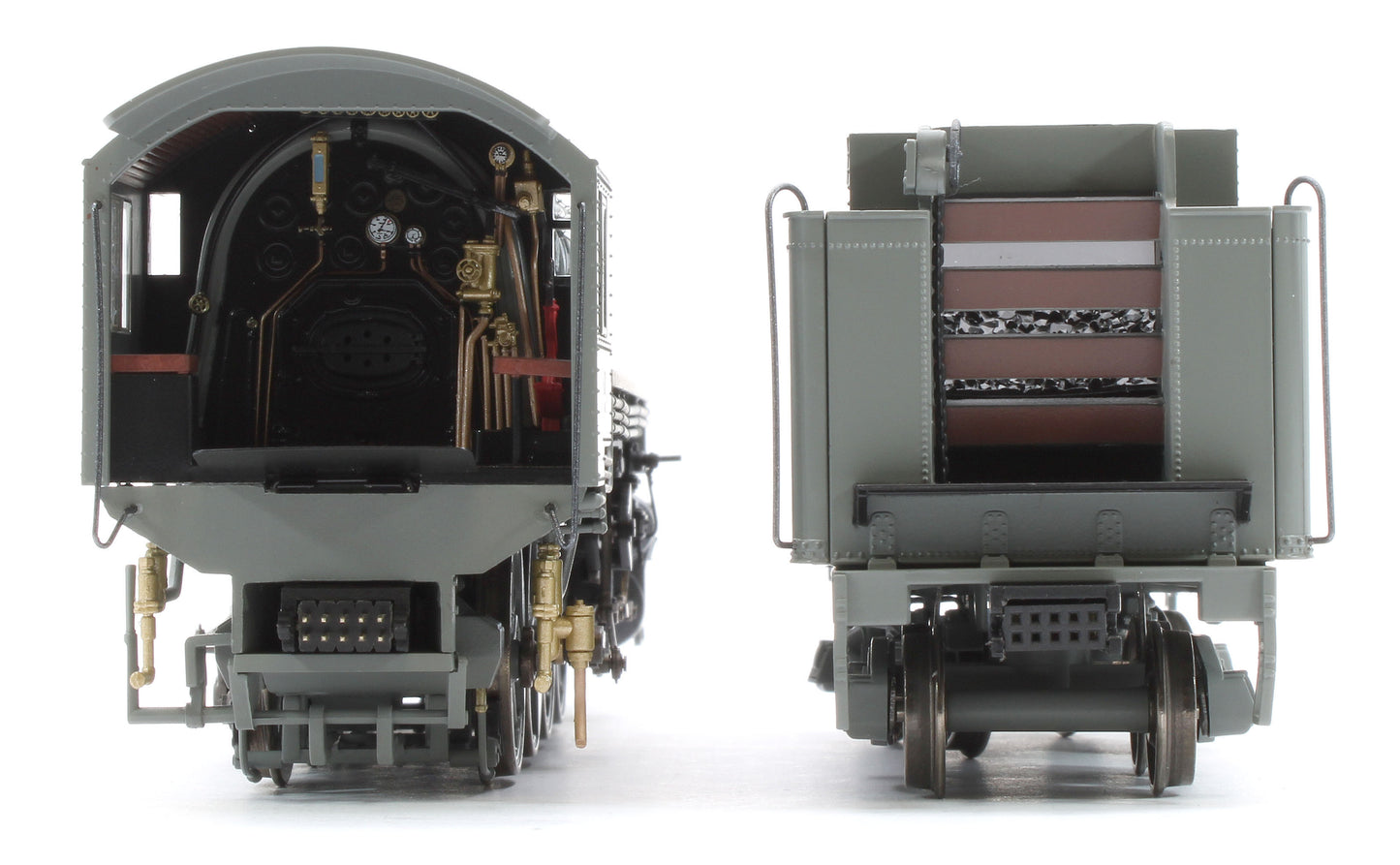 926002 USATC S160 2-8-0 LMS Wartime Dark Grey U.S.A on Tender No.2415 Steam Locomotive
