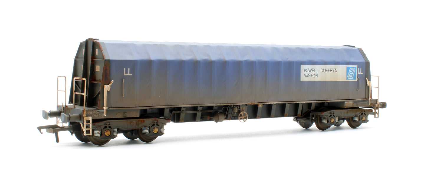 PXA01 TP(C)W Set of 3 PXA Steel Coil Carrier PD Blue with LL Lettering No.3041/3051/3057 - Weathered