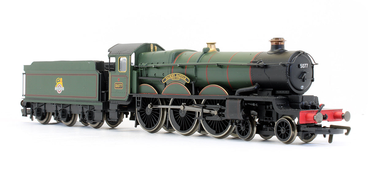 Pre-Owned BR Green 4-6-0 Castle Class 'Fairey Battle' 5077 Steam Locomotive