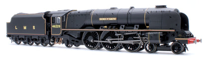 R3597 Coronation Class 4-6-2 'Duchess of Hamilton' LMS Black No.46229 Steam Locomotive (Edition 2)