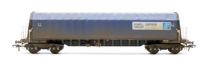 PXA01 TP(C)W Set of 3 PXA Steel Coil Carrier PD Blue with LL Lettering No.3041/3051/3057 - Weathered