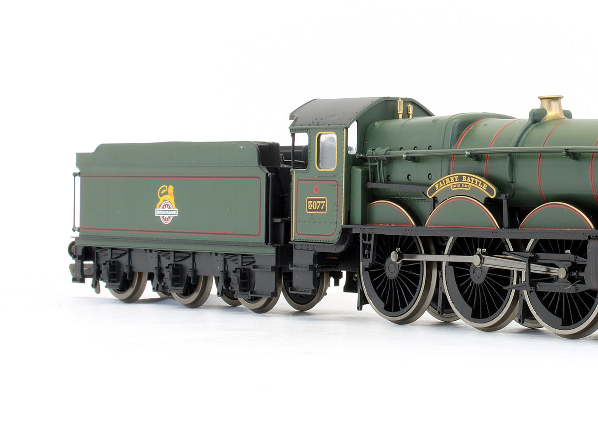 Pre-Owned BR Green 4-6-0 Castle Class 'Fairey Battle' 5077 Steam Locomotive