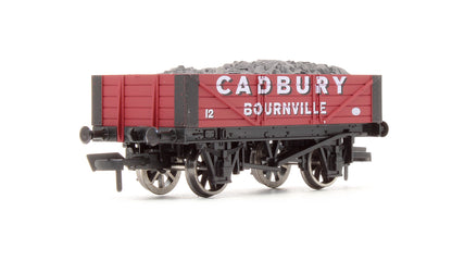 Pre-Owned 'Cadbury Bourneville' 4 Plank Wagon No.12