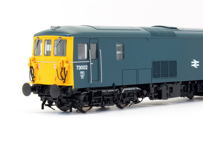 Pre-Owned 4D-006-017 Class 73 73002 JA BR Blue (Full Yellow Panels) Electro Diesel Locomotive