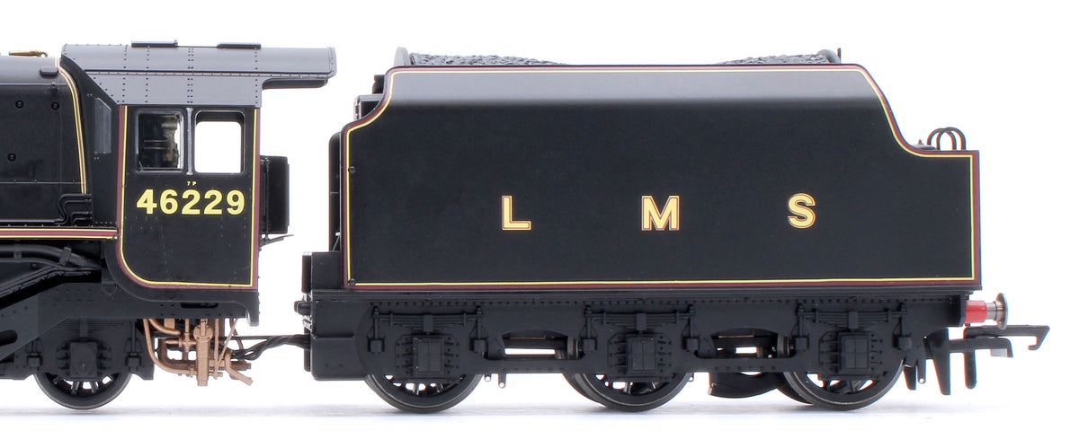 R3597 Coronation Class 4-6-2 'Duchess of Hamilton' LMS Black No.46229 Steam Locomotive (Edition 2)