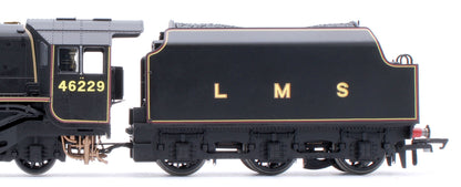R3597 Coronation Class 4-6-2 'Duchess of Hamilton' LMS Black No.46229 Steam Locomotive (Edition 2)