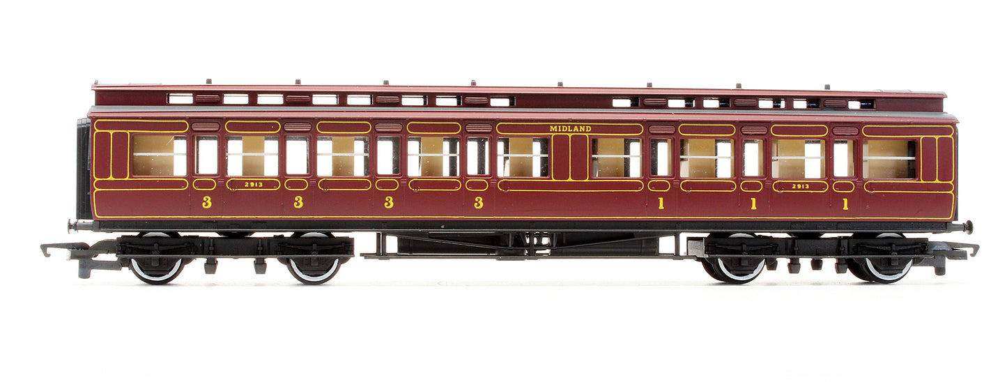 Pre-Owned MR Maroon Clerestory Composite Coach '2913'