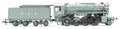 926003 USATC S160 2-8-0 LNER Wartime Light Grey U.S.A on Tender No.1712 Steam Locomotive