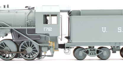 926003 USATC S160 2-8-0 LNER Wartime Light Grey U.S.A on Tender No.1712 Steam Locomotive