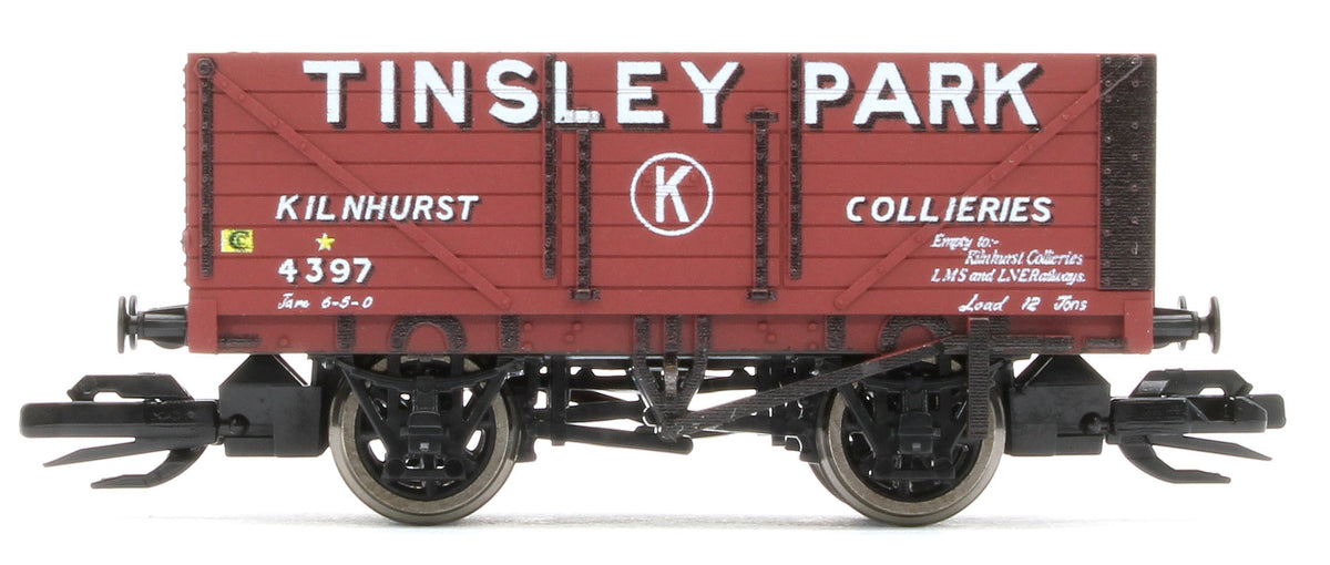 TTC053 7 Plank Open Wagon "Tinsley Park Collieries, Sheffield"