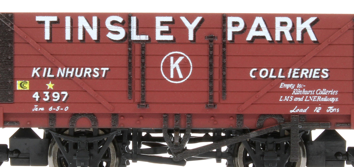 TTC053 7 Plank Open Wagon "Tinsley Park Collieries, Sheffield"