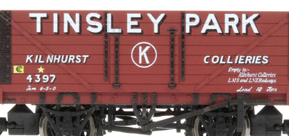 TTC053 7 Plank Open Wagon "Tinsley Park Collieries, Sheffield"