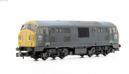 Pre-Owned 2D-012-012 Class 22 6330 BR Blue FYP Diesel Locomotive - Weathered