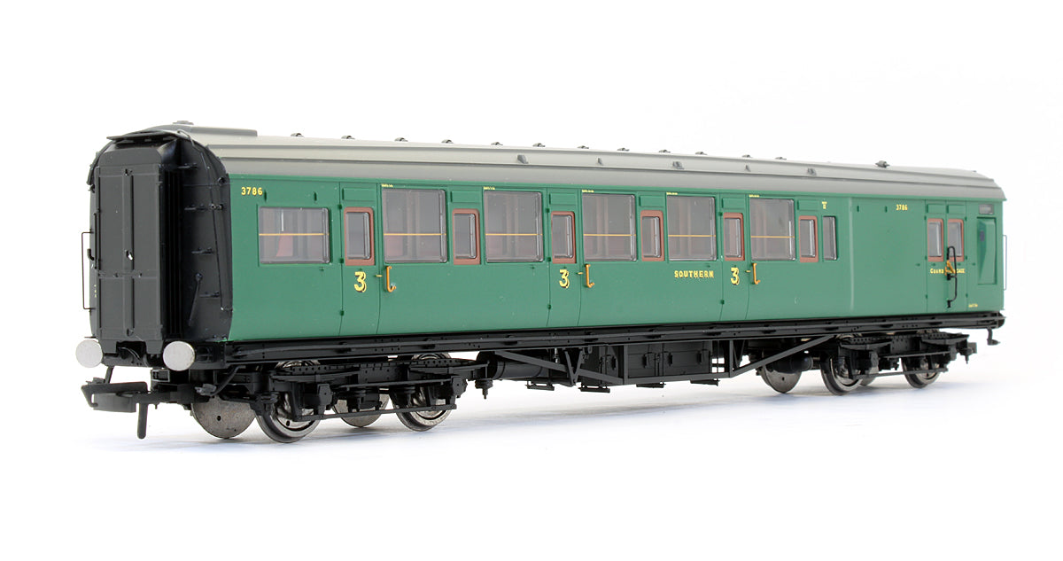 Pre-Owned SR Maunsell 6 Compartment Brake Coach '3786'