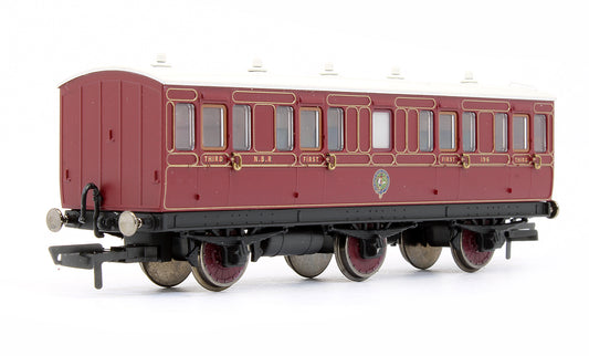 Pre-Owned R40091 NBR 6 Wheel Composite Coach No.196