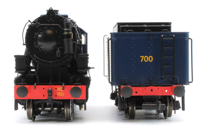 926505 USATC S160 2-8-0 Major General Carl R Gray Jr LMR Blue No.700 Steam Locomotive - DCC Sound