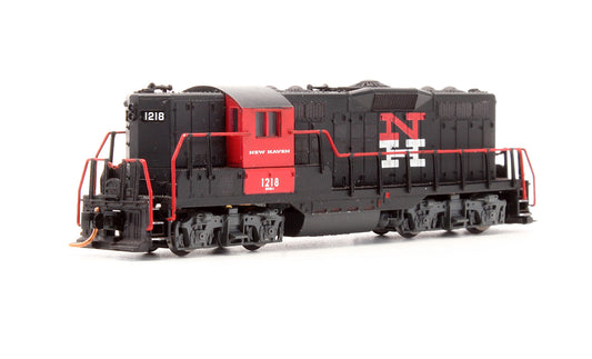 Pre-Owned 48323 GP9 Ph.2 Diesel Locomotive New Haven - Road #1218