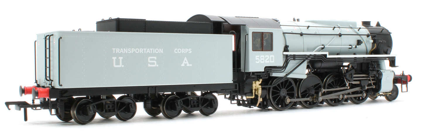 926006 USATC S160 2-8-0 Big Jim Light Grey with Transportation Corps U.S.A on Tender No.5820 (as Preserved) Steam Locomotive