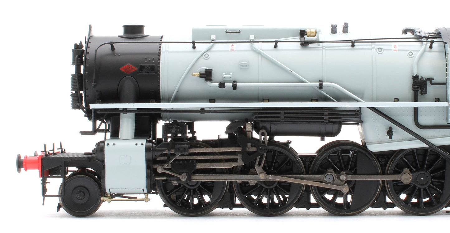 926506 USATC S160 2-8-0 Big Jim Light Grey with Transportation Corps U.S.A on Tender No.5820 (as Preserved) Steam Locomotive - DCC Sound