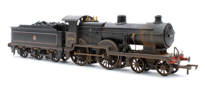 Highly Detailed Deluxe Weathered SECR Maunsell D1 Class BR Black (Early Crest) 4-4-0 Steam Locomotive No.31741