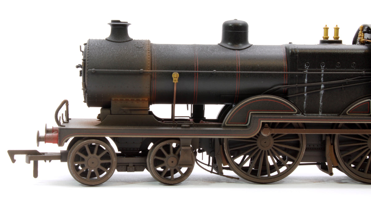 Highly Detailed Deluxe Weathered SECR Maunsell D1 Class BR Black (Early Crest) 4-4-0 Steam Locomotive No.31741