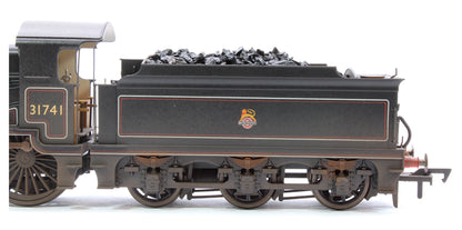 Highly Detailed Deluxe Weathered SECR Maunsell D1 Class BR Black (Early Crest) 4-4-0 Steam Locomotive No.31741