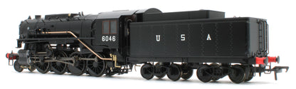 926007 USATC S160 2-8-0 Black U.S.A on Tender No.6046 (as Preserved) Steam Locomotive