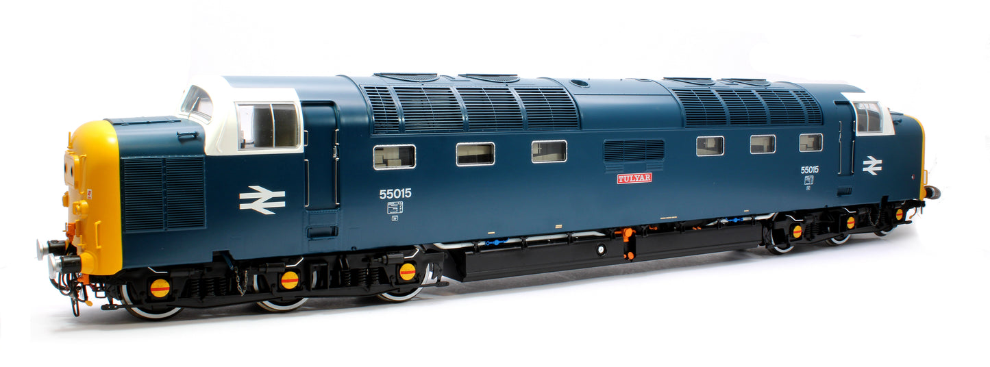 Class 55 Deltic BR Blue 55015 'Tulyar' (Plated Headcodes) Diesel Locomotive