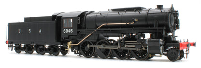 926507 USATC S160 2-8-0 Black U.S.A on Tender No.6046 (as Preserved) Steam Locomotive - DCC Sound