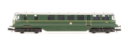 Pre-Owned BR Green Diesel Railcar With Speed Whiskers 'W22W'