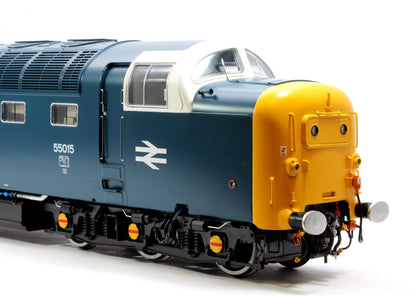 Class 55 Deltic BR Blue 55015 'Tulyar' (Plated Headcodes) Diesel Locomotive