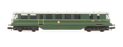Pre-Owned BR Green Diesel Railcar With Speed Whiskers 'W22W'