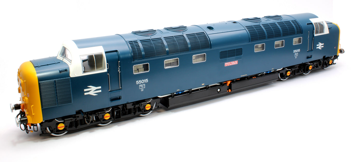 Class 55 Deltic BR Blue 55015 'Tulyar' (Plated Headcodes) Diesel Locomotive