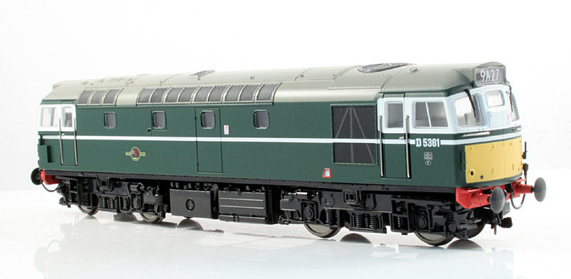 Pre-Owned Class 27 D5361 BR Green with Small Yellow Panels