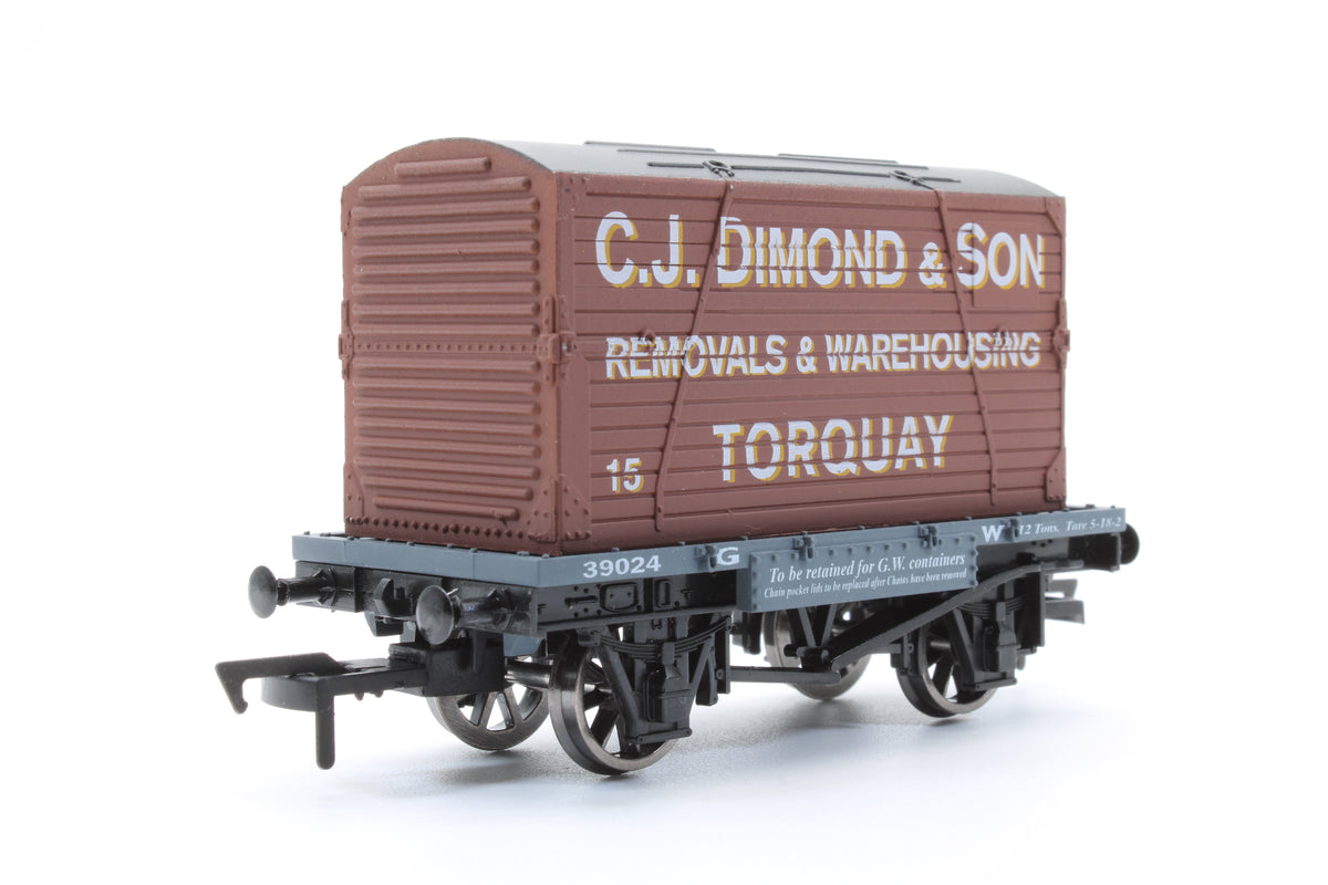 Pre-Owned Conflat Wagon With C.J.Dimond & Son Container - Limited Edition