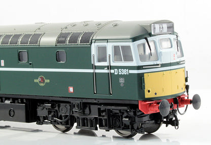 Pre-Owned Class 27 D5361 BR Green with Small Yellow Panels