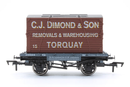 Pre-Owned Conflat Wagon With C.J.Dimond & Son Container - Limited Edition